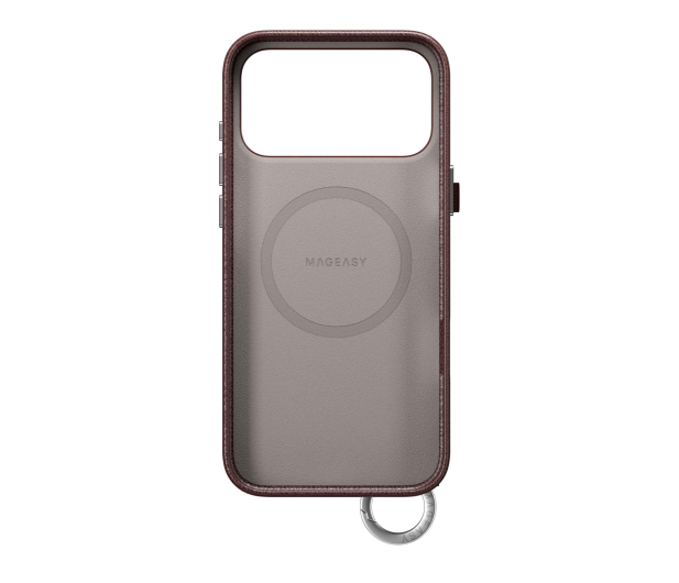MAGEASY Pouch M do iPhone 17 Pro Max (Burgundy/Burgundy ) - 1416048 - zdjęcie 3